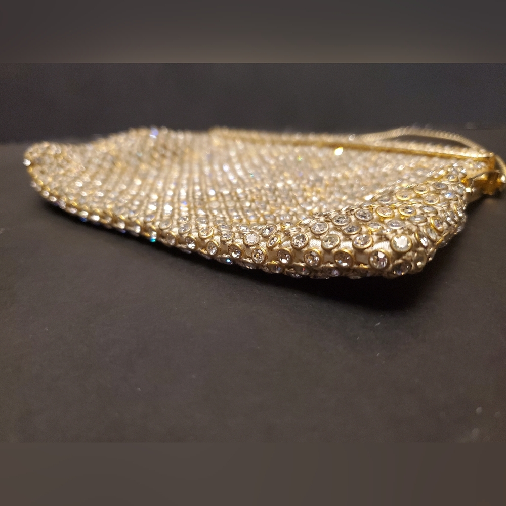 Vintage Birks Rhinestone Evening Purse - Picture 5 of 12